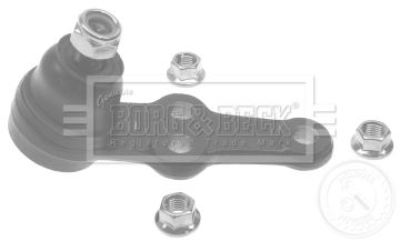 BORG & BECK Шарнир независимой подвески / поворотного рычага BBJ5112